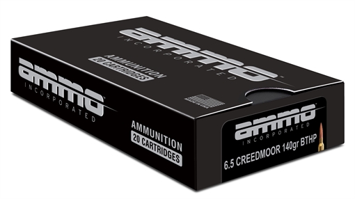 Picture of Ammo Inc Signature Match 6.5 Creedmoor Rifle Ammo - 140 Grain | BTHP 65CM140BTHP-A20 65CM140BTHPA20
