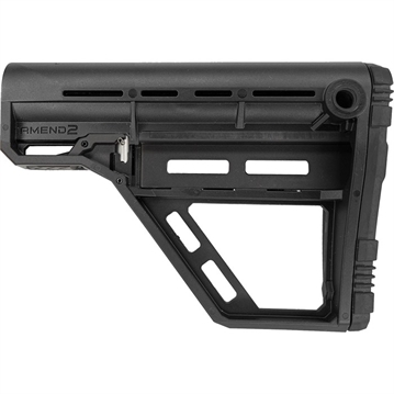 Picture of Amend2 Modular Stock, For AR-15 MilSpec Buffer Tube, M-LOK Compatible, Black A2AMSBASEBLK