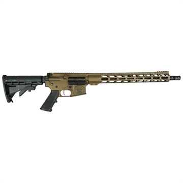 Picture of Anderson AM15 Utility Trump "Commander-in-Chief" Bronze Rifle 5.56mm 30rd Magazine 16" Barrel w/15" M-LOK Handguard B2K869A027 MODLMTR