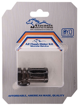 Picture of ANDERSON MANUFACTURING FLASH HIDER AR15 5.56 A2 1/2-28 G2-K031-A000-0P G2K031A0000P
