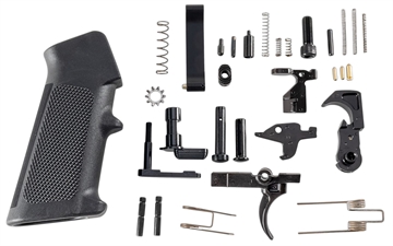 Picture of Anderson AR15 Lower Parts Kit with Pistol Grip - Black Mil-Spec A2 G2-K421-D000-0P G2K421D0000P