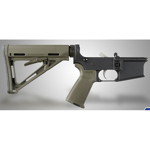 Picture of ANDERSON MANUFACTURING AR15 LOWER RECEIVER COMPLETE MAGPUL OD GRN B2K402B002