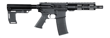 Picture of Andro Corp Industries 3008CBMPS ACI-15 CQB 300 Blackout 30+1 Black Nitride Threaded Barrel, Black Anodized Aluminum Receiver w/Picatinny Rail, M-LOK Handguard, Black Polymer SBA3 Pistol Brace, A2 Grip