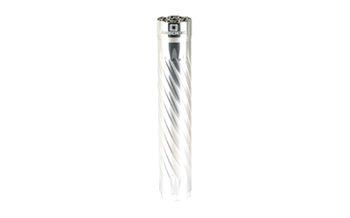 Picture of ANECHOIC 22, Suppressor, 22LR/22 WMR, Titanium and Aluminum Construction, Raw Titanium Finish, Silver, Includes Titan 1/2X28 Direct Thread Mount X-22-RA