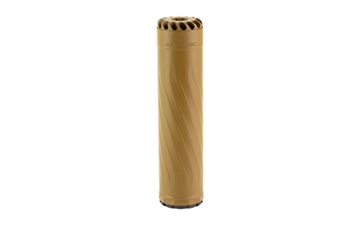 Picture of ANECHOIC 45, Suppressor, 458 Winchester Magnum/45 Cal, Titanium Construction, Cerakote Finish, Flat Dark Earth, Includes 5/8X24 Direct Thread Mount X-45-FDE