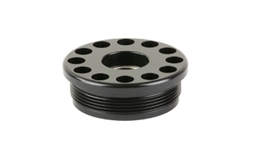 Picture of ANECHOIC DTA Mount, .578X28 Thread Pitch, For AnechoX Suppressors, Titanium Construction, Matte Finish, Black DTA-57828