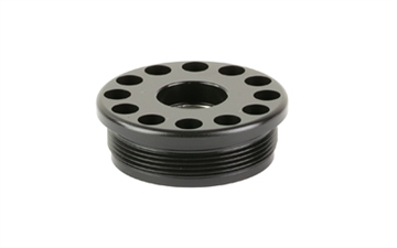 Picture of ANECHOIC DTA Mount, 9/16X24 Thread Pitch, For AnechoX Suppressors, Titanium Construction, Matte Finish, Black DTA-91624 DTA91624