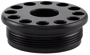 Picture of ANECHOIC DTA Mount, 1/2X28 Thread Pitch, For AnechoX Suppressors, Titanium Construction, Matte Finish, Black DTA-1228 DTA1228