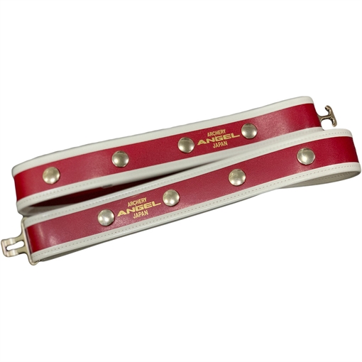 Picture of Angel Archery Angel Quiver Belt Red w/White Trim Extra Long AB-RD-XL