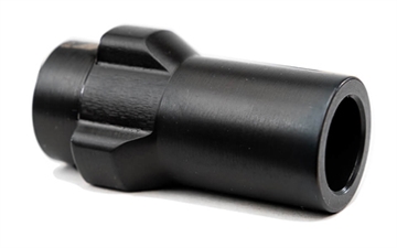 Picture of Angstadt Arms 3-Lug Muzzle Adapter, 9MM, M13.5x1 LH, Nitride Finish, Black AA093LSL13