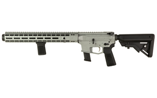 Picture of Angstadt Arms Vanquish-9, Semi-automatic, Integrally Suppressed Rifle, 9MM, 16" Precision Ported Barrel, Cerakote Finish, Titanium, B5 Systems Bravo Stock, B5 Grip, BCM Mod3 Vertical Grip, 15" Aero Precision Enhanced Gen2 M-LOK Handguard, Manual Safety, 17 Rounds, 2 Magazines AAVAN09RUR