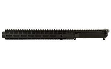 Picture of Angstadt Arms Vanquish-9, Integrally Suppressed Upper Receiver, 9MM, 16" Barrel, 15" Aero Precision Enhanced Gen2 M-LOK Handguard, Cerakote Finish, Black AAUTV09016