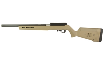 Picture of Angstadt Arms Vanquish 22, Semi-automatic, Integrally Suppressed Rifle, 22 LR, 18" Barrel, Magpul Hunter Stock, Matte Finish, Flat Dark Earth, 10 Rounds AAVV22SMFR