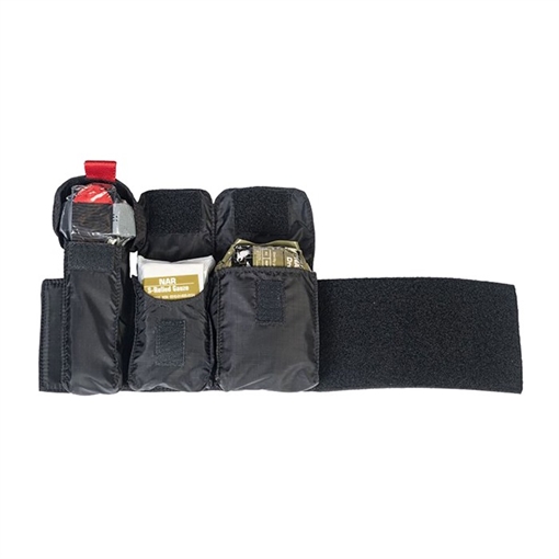 Picture of North American Rescue BLACK ANKLE TRAUMA KIT W/S-ROLLED GAUZE 80-0869