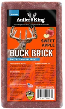 Picture of ANTLER KING KING SWEET APPLE BUCK BRICK MINERAL 4# AKBRAP4