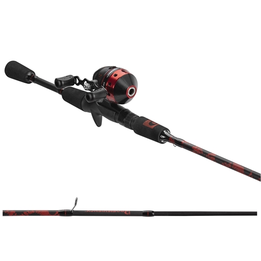Picture of ANYTHING POSSIBLE LLC 5' RED/BLACK SPINCAST COMBO W/ TACKLE BOX 2PC PRO5SCBOX