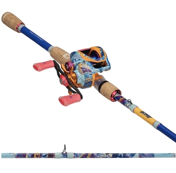 Picture of ANYTHING POSSIBLE LLC 5'6" KRAZY RIZZ NEXT GEN BAITCAST COMBO KRZYRIZNG56BC
