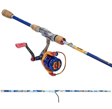 Picture of ANYTHING POSSIBLE LLC 5'6" KRAZY RIZZ NEXT GEN SPINNING COMBO KRZYRIZNG56SPIN