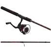 Picture of ANYTHING POSSIBLE LLC 6' RED/BLACK SPIN COMBO W/ TACKLE BOX 2PC PRO6SPINBOX