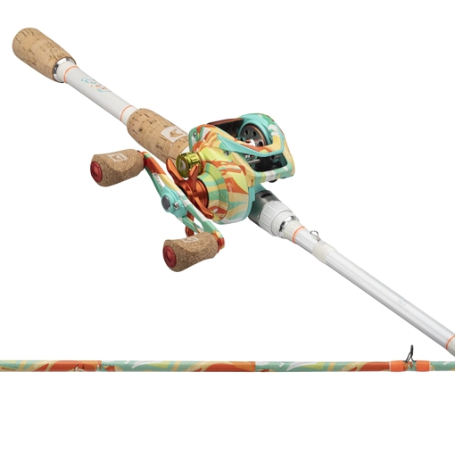 Picture of ANYTHING POSSIBLE LLC 7'2 KRAZY MH BAITCAST COMBO KRZYMHB720C