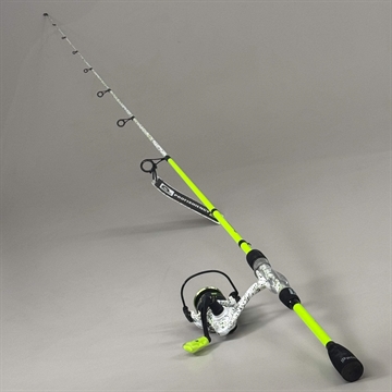 Picture of ANYTHING POSSIBLE LLC DRIP SPINNING COMBO 7' M FAST - WHT/GREEN DRIPWS7MFC