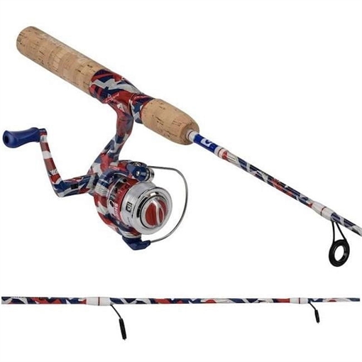 Picture of ANYTHING POSSIBLE LLC KRAZY AMERICANA SPINNING COMBO AMERS7MFC