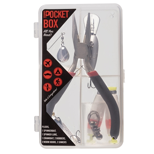 Picture of ANYTHING POSSIBLE LLC LOADED POCKET TACKLE BOX POCKETBOX