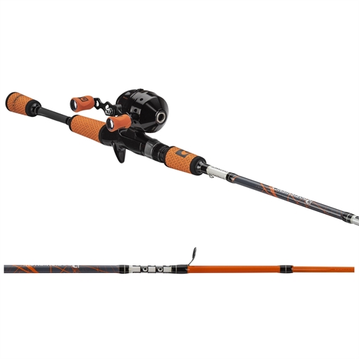Picture of ANYTHING POSSIBLE LLC MICRO 5' ML 2PC SPINCAST COMBO ORANGE PRO5SCOG-ROW