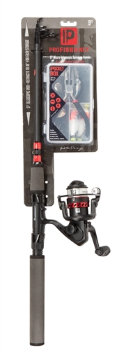 Picture of ANYTHING POSSIBLE LLC TELESCOPIC 5' SPINNING COMBO W/BOX PRO5SPINTELE
