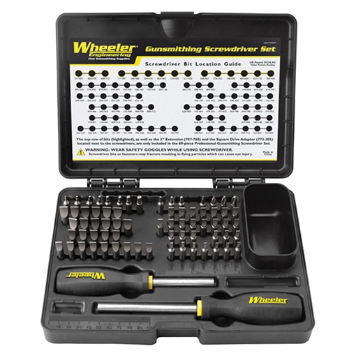 Picture of WHEELER SCREWDRIVER KIT 72-PC PROFESSIONAL GUNSMITHING 776737