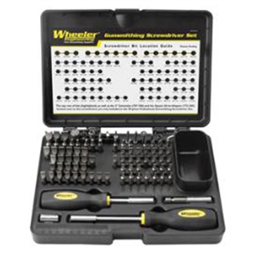 Picture of Wheeler Engineering 89-Piece Professional Gunsmithing Screwdriver Set 562194 661120621942