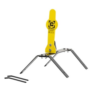 Picture of Caldwell Auto Reset 33% Rifle Yellow AR500 Steel Pepper Popper Includes Ground Stakes 1178560