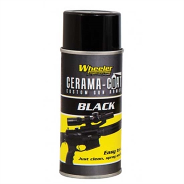 Picture of Wheeler Cerama-Coat Firearm Finish Restoration, 4oz, Aerosol, Black 468993