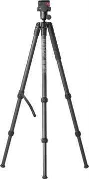 Picture of Bog-Pod DeathGrip Infinite Tripod, Carbon Fiber with Black Finish, Ball Head Mount, Hybrid Foot & DeathGrip Clamping System 6.5"-59" 1163389