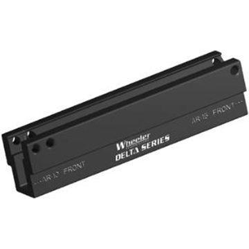 Picture of Wheeler Delta Series Upper Pic Rail Vise Block Black Aluminum Rifle AR-15/AR-10 156888