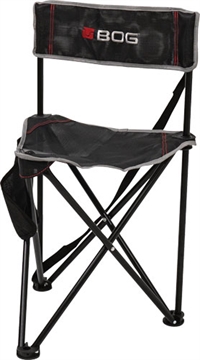 Picture of Bog-Pod Triple Play Chair, 3 Legs, Black, Steel Frame, Exterior Pocket 1117130