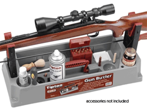 Picture of Tipton Gun Butler Rifle/Shotgun Firearm Gray/Red Plastic 100333