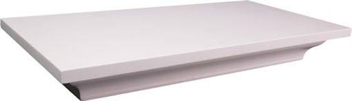 Picture of Lockdown In-Plain-Sight Shelf White Wood Holds 2 Handguns 1117247