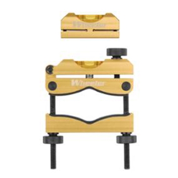 Picture of Wheeler Pro Reticle Leveling System Black/Yellow Aluminum Universal 119050