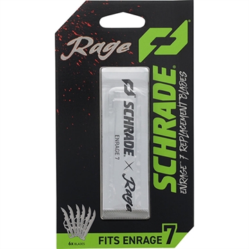 Picture of SCHRADE ENRAGE 7 REPLACEMENT BLADES 6 PACK 2.6" BLADES 1197652