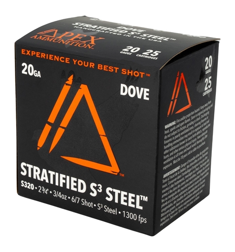 Picture of APEX AMMO ED20S-67   20G 2.75   3/4          25/10