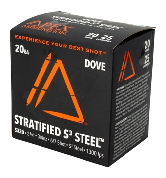 Picture of APEX AMMO ED20S-67   20G 2.75   3/4          25/10