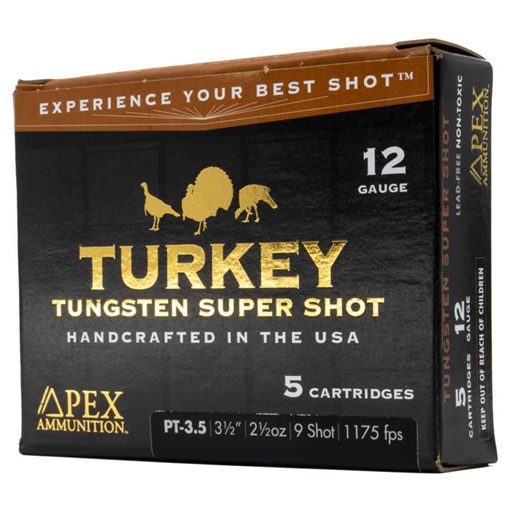 Picture of Apex Predator TSS Shotgun Ammo 12 ga. 3.5 in. 2-1/2oz #2 shot 5 rd PK35-2