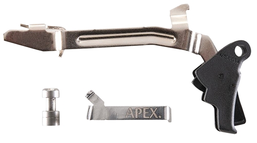Picture of Apex Tactical Action Enhancement Slim Black Drop-In Compatible w/Glock Gen3-4 17/19/22-27/31/32/33/34/35 102P115