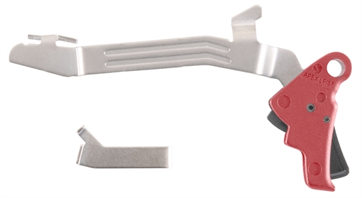 Picture of Apex Tactical Specialties Inc POLYMER ACTION ENHANCEMENT TRIGGER KIT SLIM FRAME RED 102-P117-RED 102P117RED