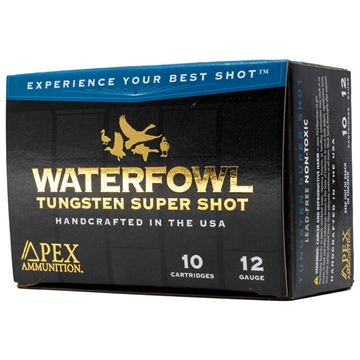 Picture of Apex Ammunition Apex Waterfowl TSS Shotgun Ammo 12 ga. 3 in. #8 Waterfowl 10 rd Z12-8W