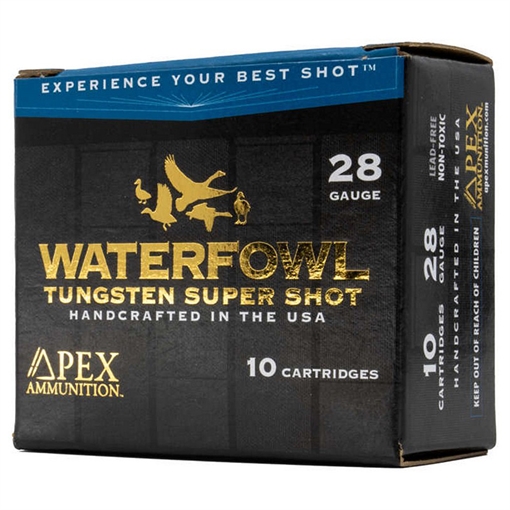 Picture of Apex Ammunition Apex Waterfowl TSS Shotgun Ammo 28 ga. 2-3/4 in. 3/4oz #8 shot 10 rd Z28-8W