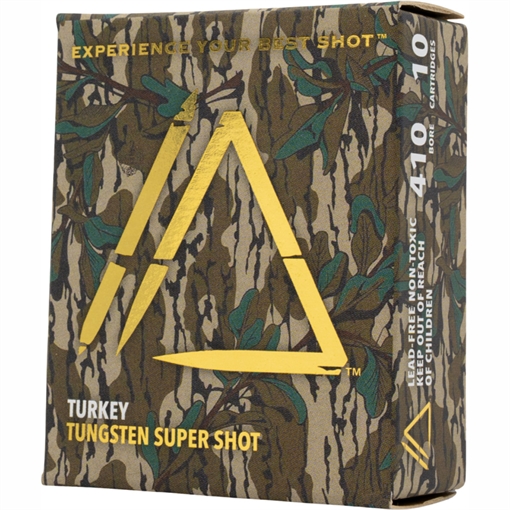 Picture of Apex Ammunition Apex Turkey TSS Greenleaf Shotgun Ammo 410 ga. 3 in. 7/8 oz. #9/10 Shot 10 rd. GREENLEAF410 -