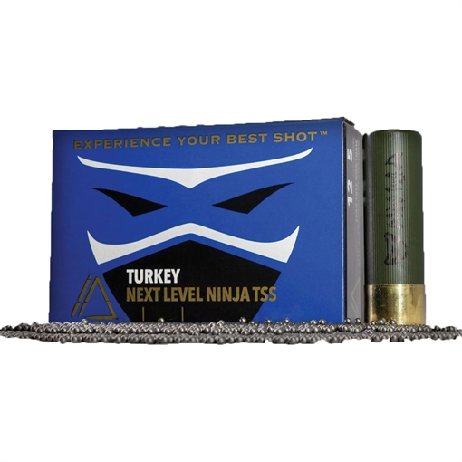 Picture of Apex Ammunition Apex Turkey TSS Ninja Next Level Shotgun Ammo 20 ga. 3 in. 1 5/8 oz. #8.5/9.5 Shot 5 rd. NINJA20NL -