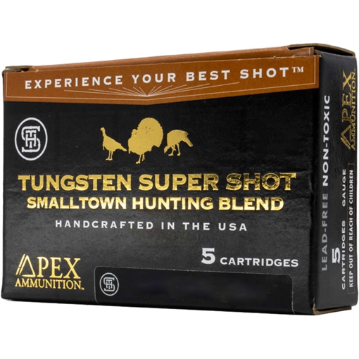 Picture of Apex Ammunition Apex Turkey TSS Smalltown Hunting Blend 28 ga. 2.75 in. 1 1/2 oz. 7.5 & 9 Shot 5 rd. STH28